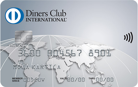 Diners Club Klasična - stara kartica