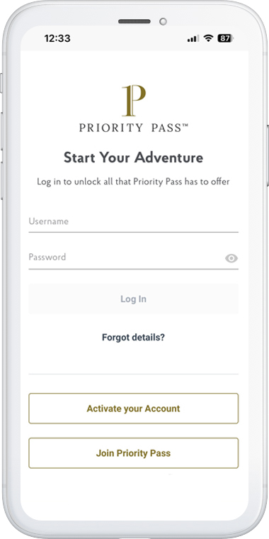 Priority Pass - mobilna aplikacija