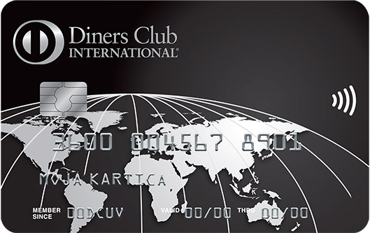Diners Club Exclusive - stara kartica