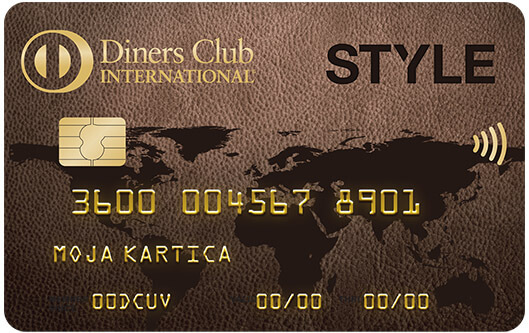 Diners Club Style - stara kartica